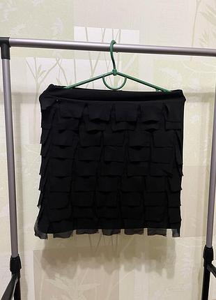 Юбка с рюшами,юбка