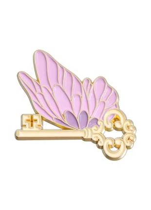Літальний ключ значок гаррі потер філософський камінь брошка harry potter hogwarts pin gryffindor хоґвортс квідич quidditch снітч snitch