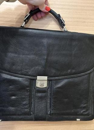 Шкіряний портфель