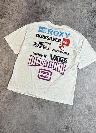 Roxy quicksilver rip curl vans hurley x o’neill футболка хл