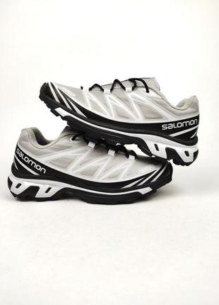 Мужские кроссовки salomon xt-6 thermo light grey