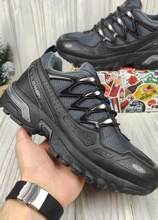 Мужские кроссовки salomon acs+ cswp black grey