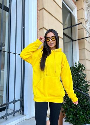 Худі на флісі з каптуром