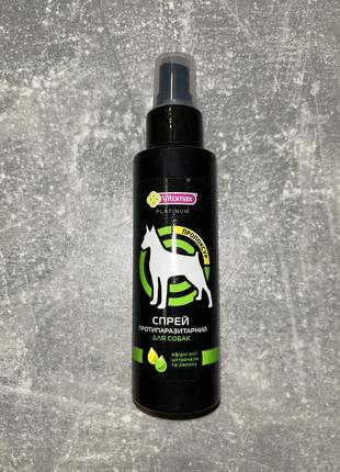 Vitomax platinum противопаразитарный спрей для собак 100 мл