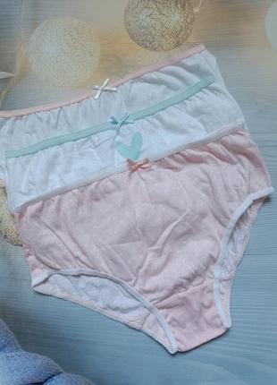 Комплект коттонових трусиків від primark, pp 146.