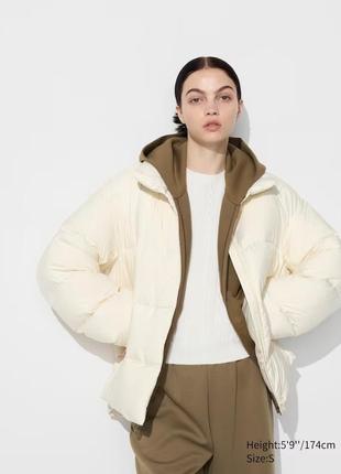 Куртка пуфер пуховик uniqlo powder soft down jacket