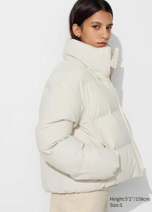 Пуфер куртка пуховик uniqlo seamless down short jacket