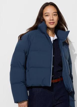 Пуфер куртка пуховик uniqlo seamless down short jacket 471683