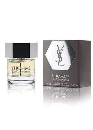 Оригинальный yves saint laurent l'homme 60 ml ( йсен лоран л хом) туалетная вода