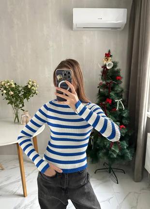 Накладной платеж ❤ турецкий шерсть шерсть шерсть шерсть трикотажный лонгслив рубчик в полоску водолазка гольф