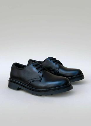 👟 туфлі dr martens 1461 mono black / наложка bs👟