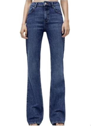 Джинсы клеш zara