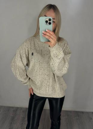 Теплий светрик oversize fila