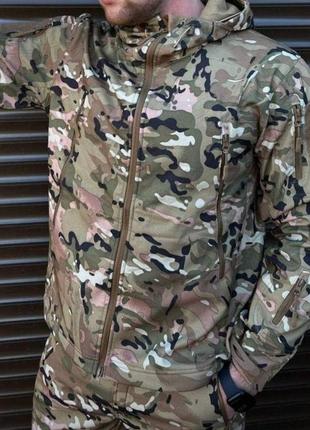 Тактическая военная куртка  soft shell (софт шел)