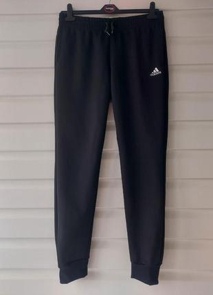 Женские черные спортивные штаны джоггеры adidas3 фото