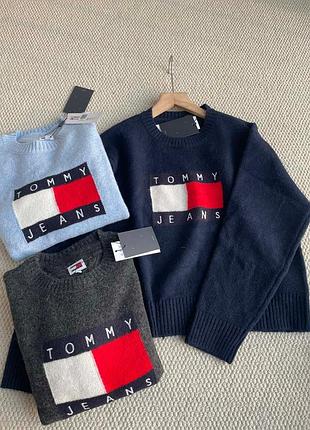 Светр tommy hilfiger jeans джемпер кофта