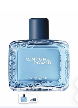 Туалетна вода venture power чоловіча oriflame