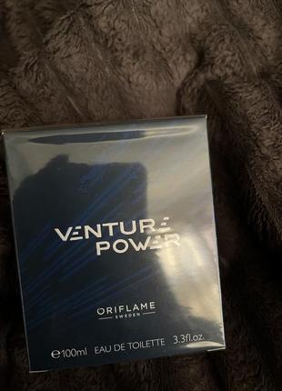 Туалетна вода venture power мужские духи oriflame2 фото