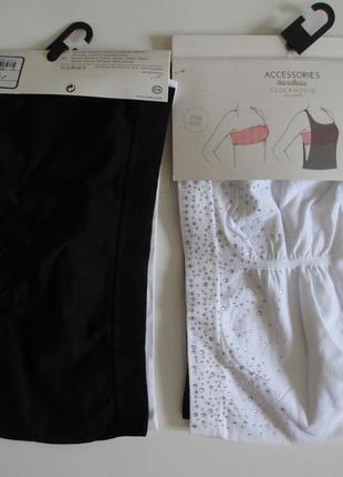 Нюанс!  женский комплект 2 шт  топ бандо стразы bandeau top accessoires c&a германия