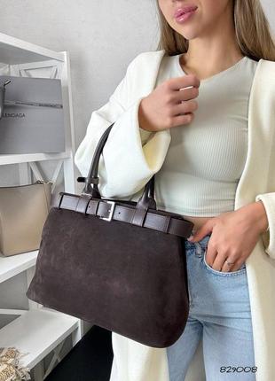 Неймовірна замшева сумочка