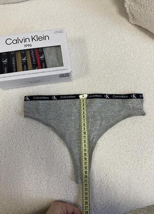 Трусики женские calvin klein, женские стринги, набор трусов