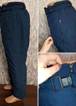 Теплые спортивные лыжные / горнолыжные штаны2 фото