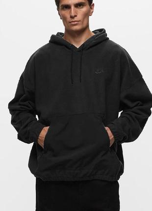Костюм nike club fleece polar fleece pullover black fb8388-010 fb8384-0102 фото