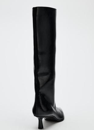Сапоги на каблуке китен хил7 фото