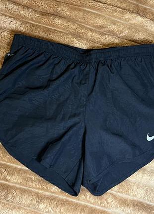 Шорты черные nike runs размер s