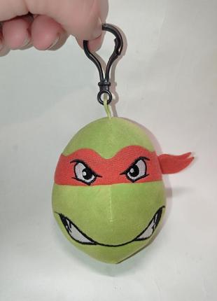 Мягкая игрушка брелок на сумочку рюкзак черепашки ниндзя nickelodeon