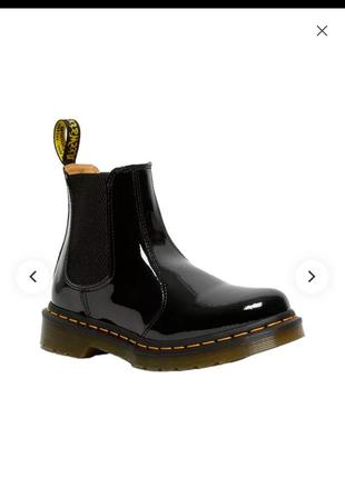 Кожаные ботинки dr. WTAPS martens