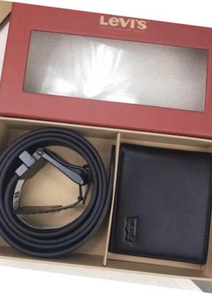 Новый кошелек и ремень от levi’s4 фото