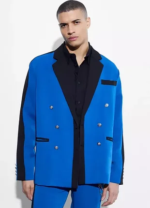 Стильный асимметричный блазер 48-50 размер