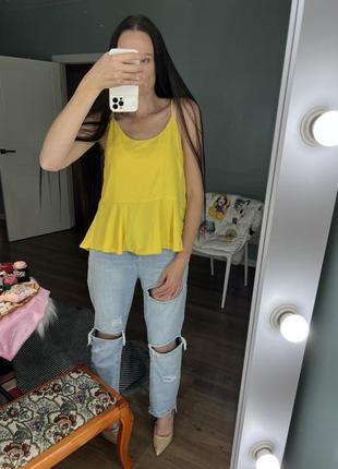 Яскрава майка🍋 бренд 🏷river island размер-10(м) состояние идеал📍