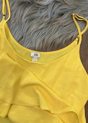 Яскрава майка🍋 бренд 🏷river island размер-10(м) состояние идеал📍4 фото