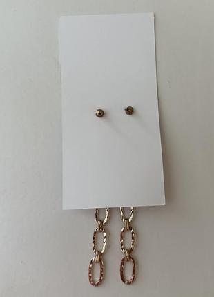 Серьги zara оригинал3 фото