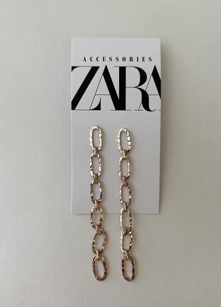 Серьги zara оригинал