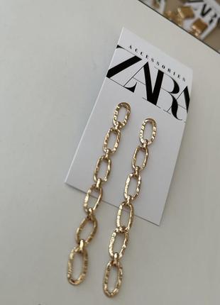 Серьги zara оригинал2 фото