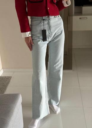 Блакини джинсы женские wide leg s m 36/38/40