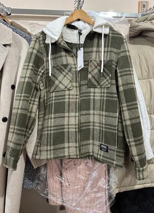 Куртка рубашка в клетку wesc