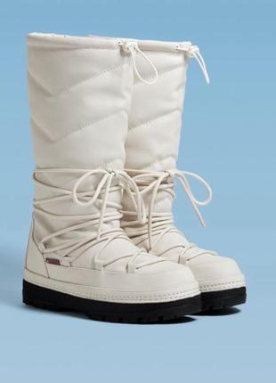 Зимние сапоги мунбуты ойшо oysho ski collection 38