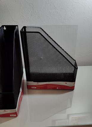 Металевий вертикальний органайзер для документів, папок, паперів можна кріпити на стіну