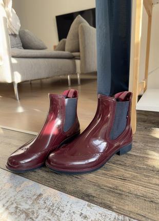 Ботинки резиновые tommy hilfiger