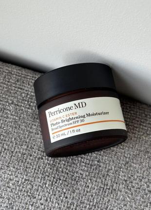 Perricone md vitamin c ester нежирний зволожувальний крем з вітаміном с спф 30