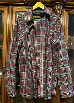 Рубашка, сорочка в клітинку