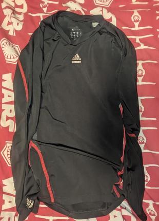 Футболка спортивная лонгслив adidas techfit