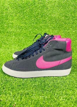 Высокие кроссовки nike blazer