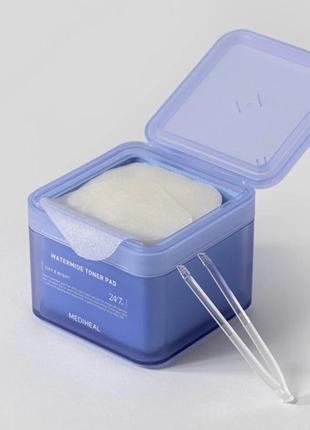 Интенсивно увлажняющие тонер-пады mediheal watermide moisture pad