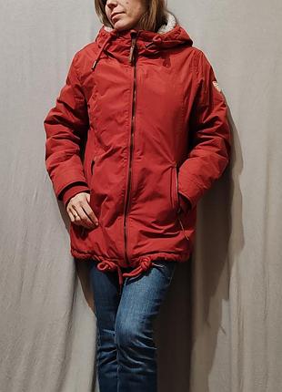 Куртка парка на меху blue flame