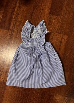Сарафан для девочки 0-1мес kiabi